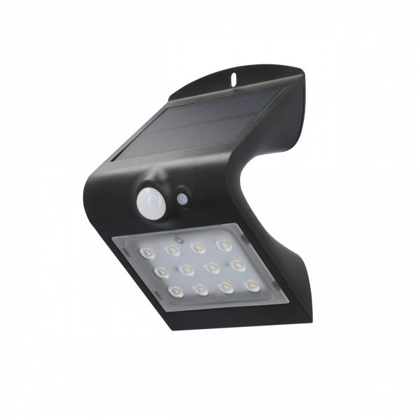 UNITEC LED Solar-Wandleuchte 220 Lumen 1,5 Watt