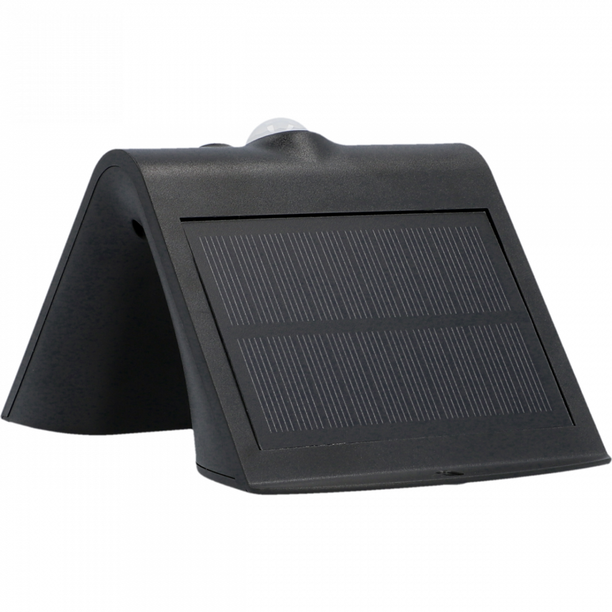 UNITEC LED Zonnelamp – 120° Bewegingsmelder – 1,5W, 220 Lumen, 4000K – IP65 Waterdicht – Zwart – Energieklasse A – Voor Buiten